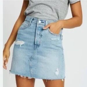 Denim Blue Women's Skirt
